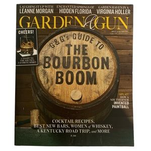 Garden and Gun Magazine February March 2024 Bourbon Boom Leanne Morgan Paintball